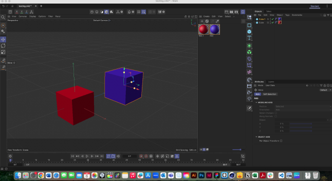 This was my first ever trial in Cinema 4d and it was actually really intresting figuring out how the persepectives work. 