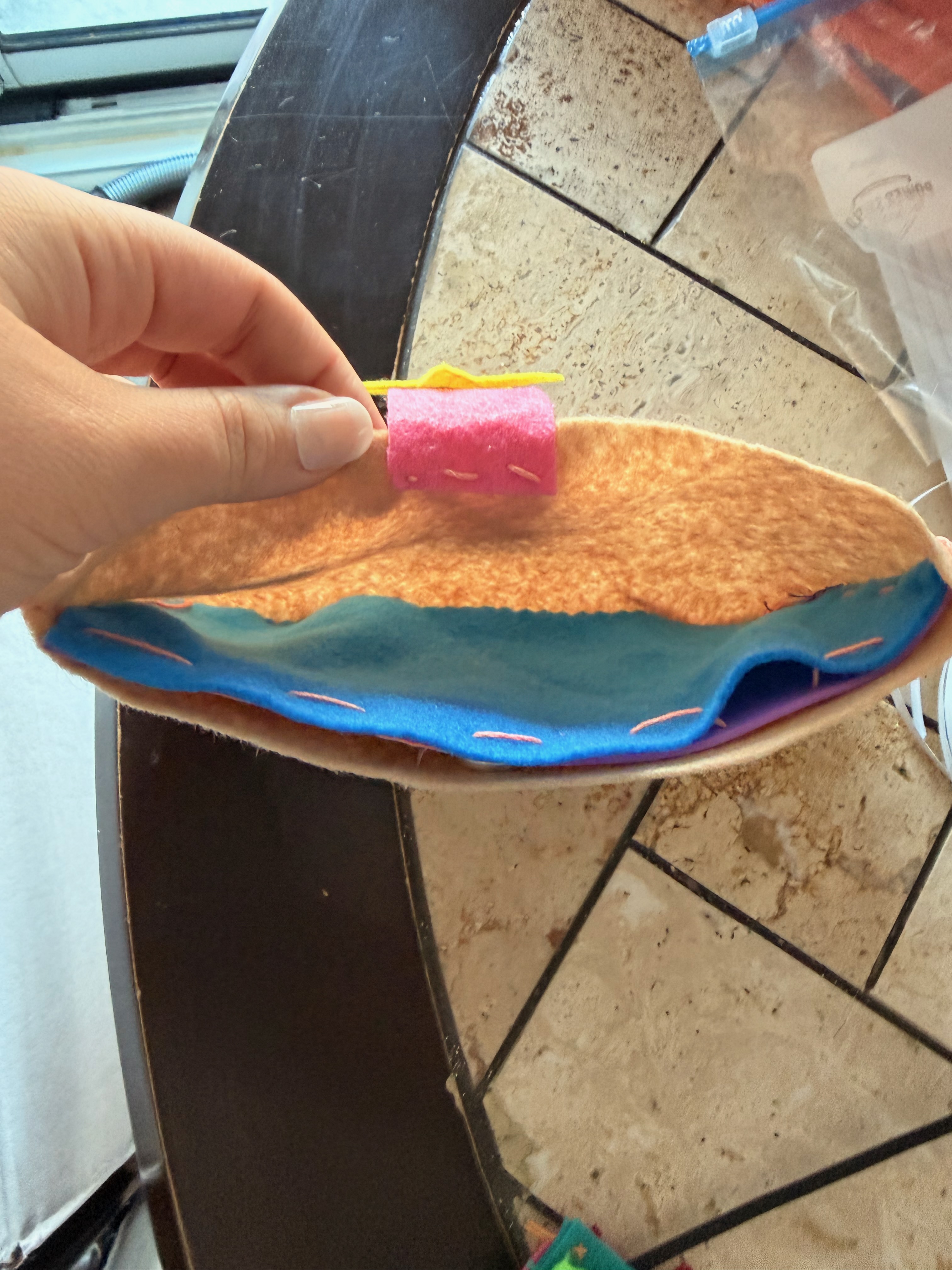 Close-up of electronic components and connections.