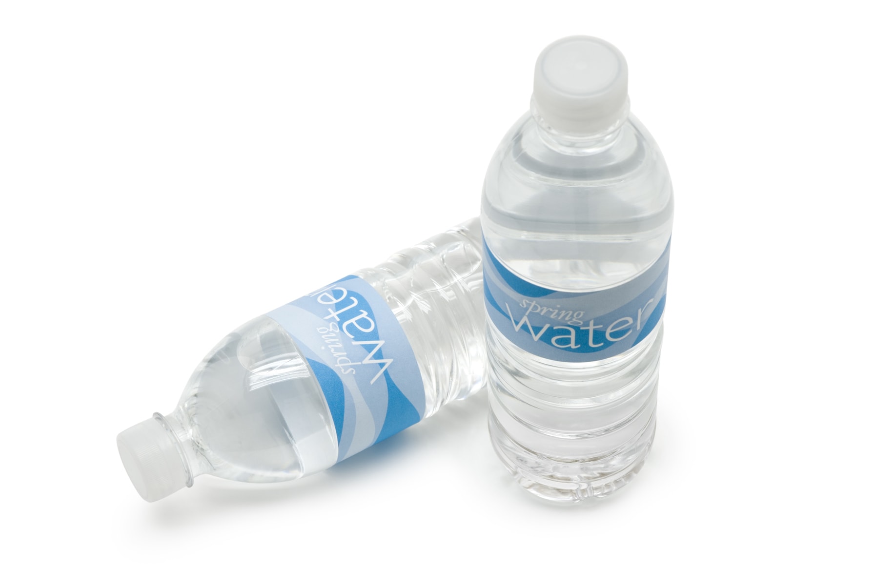 A water bottle shows squeeze and release interaction.